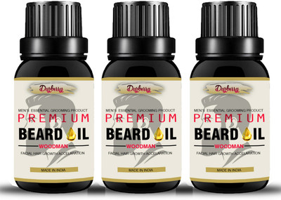 

Duzberry Beard Growth Hair Oil 20 ML Pack of 3 (60 ml) Hair Oil(20 ml)