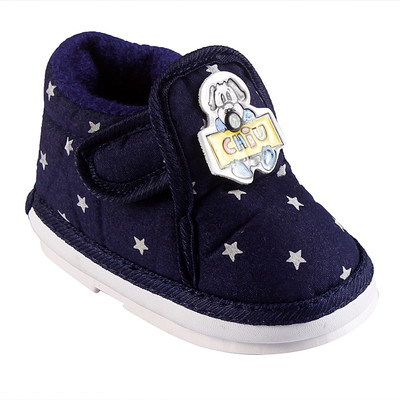 

Chiu Boys & Girls Velcro Casual Boots(Blue