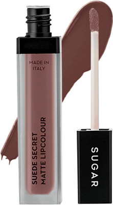 Sugar Cosmetics Suede Secret Matte Lipcolour 09 (Beige Nude)(Felt Fawn)
