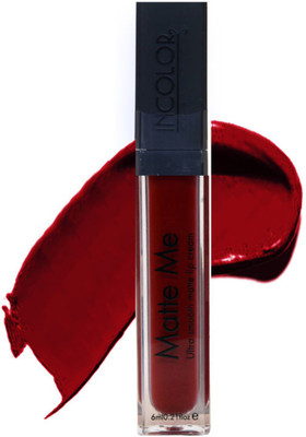 

Incolor Matte Me Lip Gloss, N402 Red, 6ml(Red)