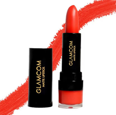 

Glamcom Matte Lipstick (Victorious Orange 218)(Victorious Orange)