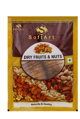

Soft Art 100% Natural Premium Fresh Dry Figs (anjeer) Figs(1000, Vacuum Pack)