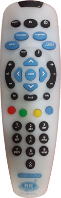 

RR tata sky unbreakable Remote Controller(White)