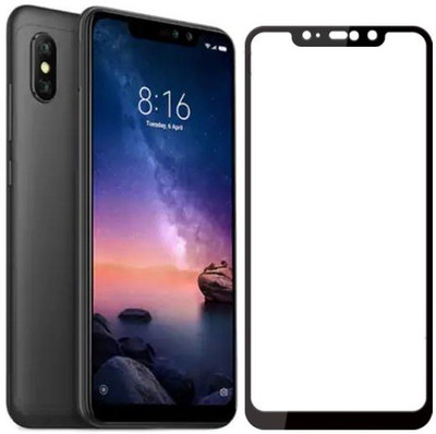 SMARTCASE Edge To Edge Tempered Glass for Mi Redmi Note 6 Pro(Pack of 1)