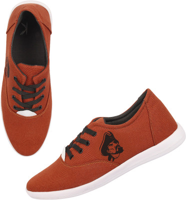 

Kzaara Canvas Shoes For Men(Burgundy