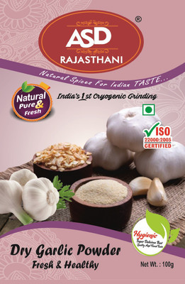 

ASD Rajasthani Dry Garlic Powder 100gm - Pack of 6(600 g)