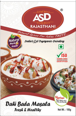 

ASD Rajasthani Dahi Bada Masala 100gm - Pacl of 4(400 g)