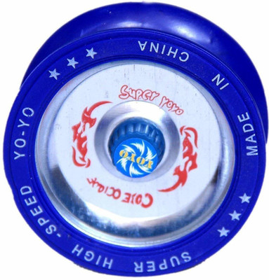 

Three Mask Super High Speed Metal Yoyo Toy For Kids - Blue Toy Yoyo