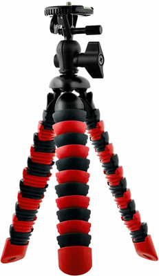 

ALLMUSIC Best buy new arrival fully flexible Portable & Foldable Camera & Mobile Tripod with Mobile Clip Holder Bracket Fully Flexible Mount Cum Tripod Stand with Three-Dimensional Head & Quick Release Plate Gorilla Tripod 10" - DSLR , Smartphone & Action