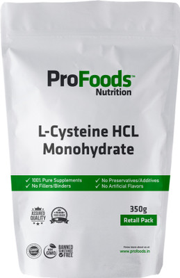 

Profoods L Cysteine HCL Monohydrate(350 g)