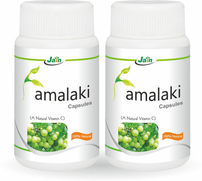 

Jain Amla Capsules - 60 Count (Pack of 2)(120 No)