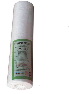 

KRPLUS Sediment Polypropylene Spun Filter Cartridge 10 x 2.5" (1 Pcs) Solid Filter Cartridge(5, Pack of 1)