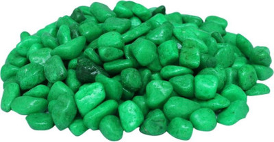 

Green Plant Indoor Aquarium006 River Rock Unplanted Substrate(Green)