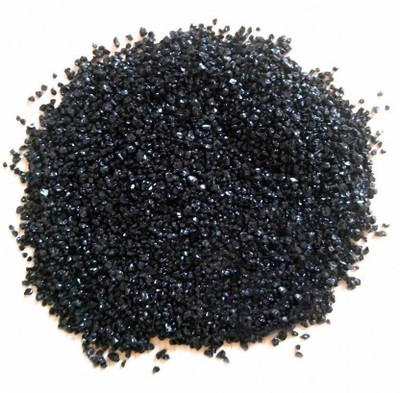

Foodie Puppies Sugar Sand Gravel for Aquarium Decoration (10Kg, Black) Laterite Planted Substrate(Black)
