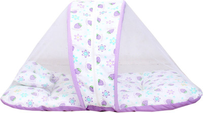 

RBC RIYA R purple straw combo combo of net bed and sleeping bag crib(Fabric, Purple)