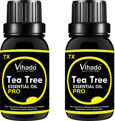 

VIHADO Pure Tea Tree Essential Oil 7x Pro (10 ml) (Pack of 2)(10 ml)