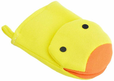 

SYGA Animal face Cartoon Bathing Gloves Children Cartoon Bath Towel Baby Bath Gloves (Yellow)