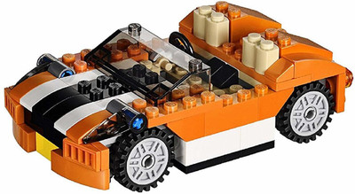 

Sanyal 119 Pcs 3 in 1 Architect Sunset Speeder Car Block Construction Set Toy(Multicolor)