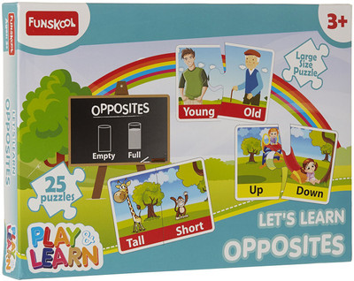 

Funskool Play & Learn OPPOSITES PUZZLE - 2013(25 Pieces)