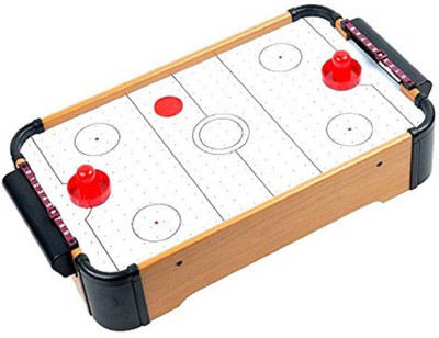 

Genextonline Air Hockey Mini Table Top Hockey Game for 2 players Mini Table Air Hockey Game (Multicolor) Board Game