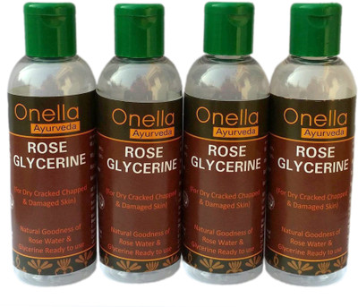 

Onella Ayurveda Rose Glycerine Pack of 4 (400 G)(400 g)