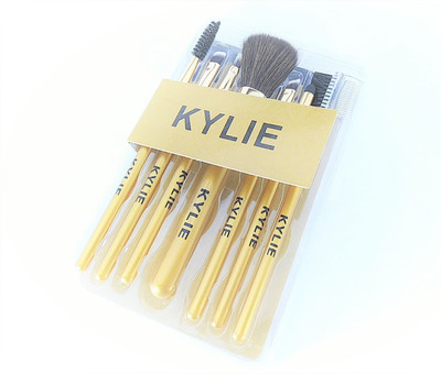 

Kylie New Arrival Makeup Brush Set (7 Pcs) Golden(Pack of 7)