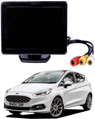 BRPEARl Car Rear View Monitor, 4.3 Inch TFT LCD Digital Camera Monitor  for Ford Fiesta Black LED(10.9 cm)