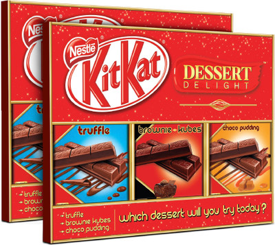 Nestle Kitkat Dessert Delight Bars(Pack of 2, 300 g)