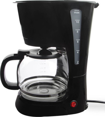 

RADHASWAMIENTERPRISES 1000 2 Coffee Maker (Black) 6 Cups Coffee Maker(Black)