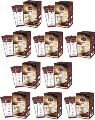 

Brewvia Instant Coffee Powder For Hot & Cold Coffee - Instant Coffee Sachets With Stevia - Sugarfree Coffee Powder (Pack Of 10) Instant Coffee 150 g(Pack of 10, Chocolate Flavoured)