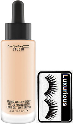 

luxurious Eyelashes & Studio Water weight Foundation(Set of 2)