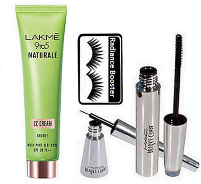 

radiance booster Eyelashes & Eyeliner+Mascara & Naturale CC Cream(Set of 4)