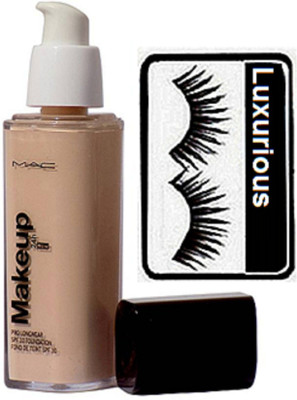 

luxurious Eyelashes & Makeup Foundation(Set of 2)