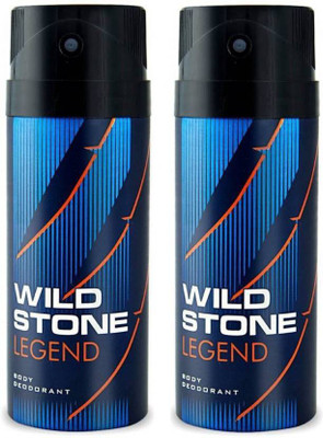 

Wild Stone Legend Body Spray - For Men(300 ml, Pack of 2)