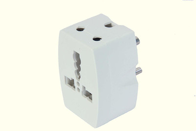 SAIFPRO Multi 6A - 16A Three Pin Plug(White)