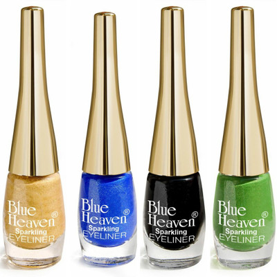 

Blue Heaven EYELINER_2_4_6_7 4 ml(Green, Black, Blue, Golden)