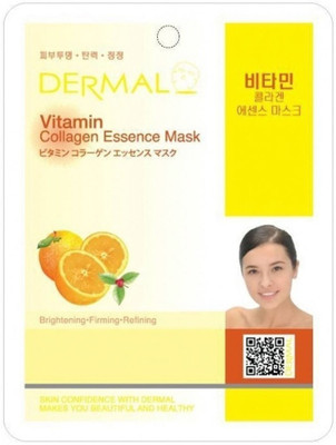 

DERMAL Korea Collagen Essence Full Face Facial Mask Sheet(226 g)
