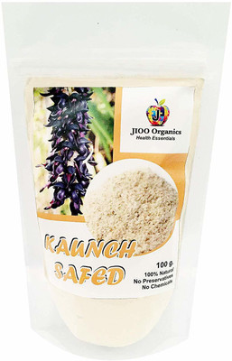 

Jioo Organics 00% Natural Premium Kaunch Seeds White (Kaunch K Beej safed),100g(100 g)