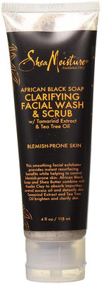 

Shea Moisture African Black Soap Problem Facial Wash Face Wash(118 ml)