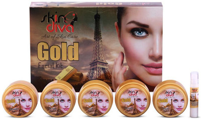 

Skin Diva Six Step Gold Facial Kit 285 g