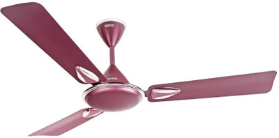 

Usha Goodbye Dust - Striker Platinum 3 Blade Ceiling Fan(Lavender Chrome, Pack of 1), Pink