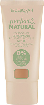 

Deborah Milano PERFECT & NATURAL FOUNDATION - 6 Foundation(Amber)