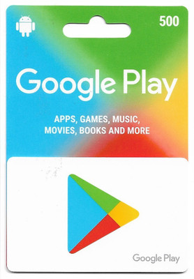 

Google Play Card 500 for Android