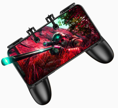 

BUY SURETY Pubg Gamepad Joystick & Trigger Fire Button Assist Tool Compatible with Android Mobile & Smartphones Sensitive Shoot/aim Buttons L1 R1 K01 Trigger Mobile Game Controller Gaming Accessory Kit (Multicolor, For Android, iOS) ( Newest Generation )f
