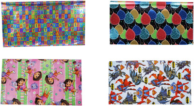 

AutoVHPR Beautiful Designer Series 209 Gift Wrap Paper NA Plastic Gift Wrapper(Multicolor)