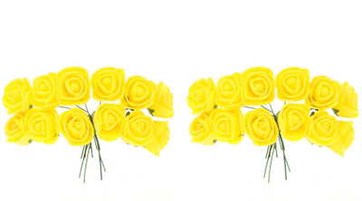 

Prime New Arrival Flower Hair Pin, Hair Styling Tool For Women And Girl, Set Of 24, Pack Of 1 Hair Pin(Yellow)