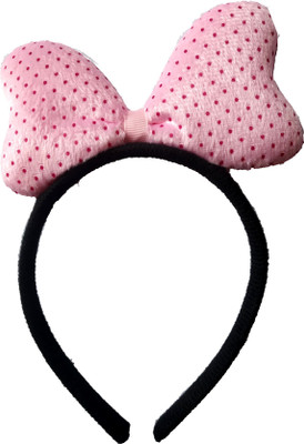 

aarav pink butterfly Hair Band(Pink)