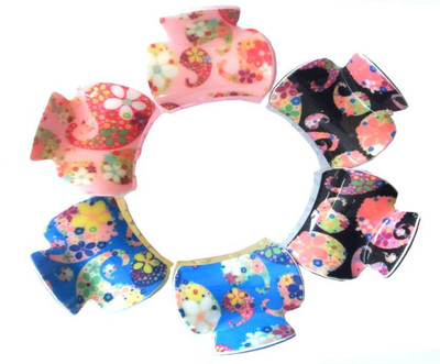 

NERR Hair Butterfly Clip for Girls and Women Set of 6 Banana Clip (Multicolor) Hair Claw(Multicolor)