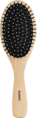 

Agaro Wooden Broad Oval Hair Brush