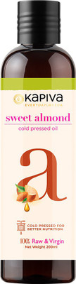 

Kapiva Sweet Almond Oil 200 ML Hair Oil(200 ml)